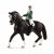 Schleich Horse Club Jumping Rider with Horse 42358