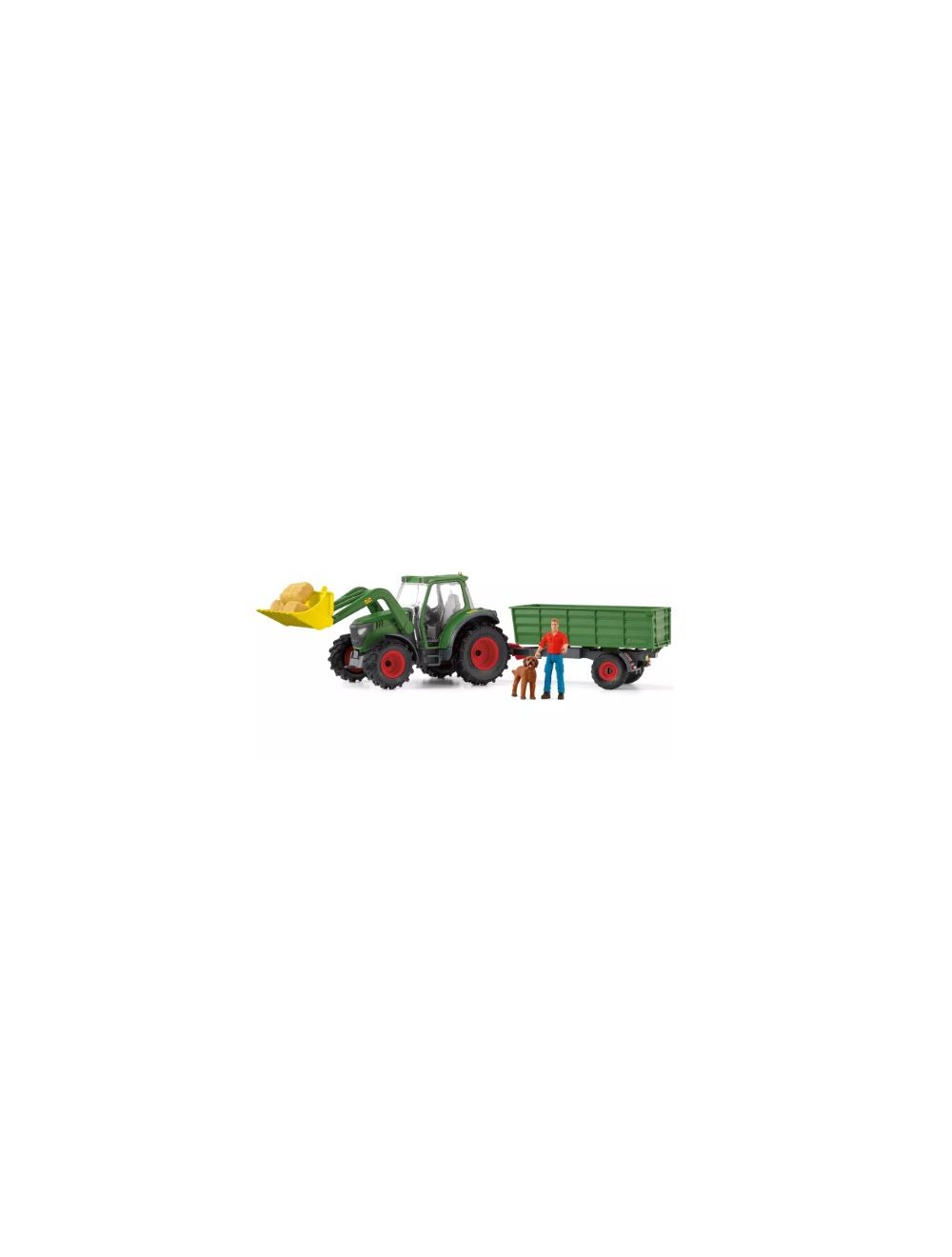 Schleich Farm World Tractor with Trailer 42608