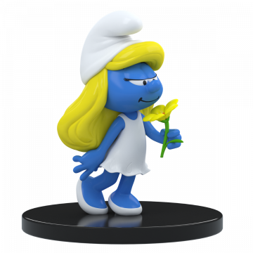 Blue Resin Smurfette 700102