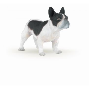 Papo Farm Life Black and white French Bulldog 54006 