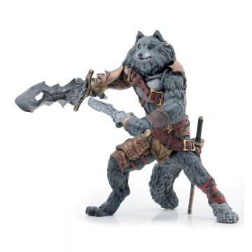 Papo Fantasy en Helden Mutant Wolf 36029