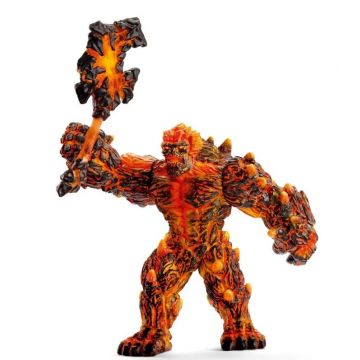 Schleich Eldrador Lava Golem with weapon 42447