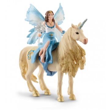 Schleich Bayala 42508 Eyela rinding on golden unicorn