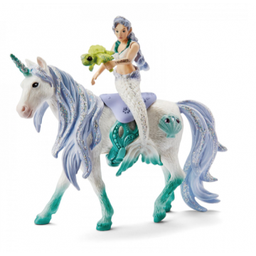 Schleich Bayala 42509 Vermeid riding on sea unicorn