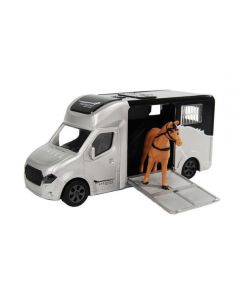 Kids Globe Anemone horse truck that cast light and sound 20cm Black 510211