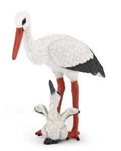 Papo Wild Life Stork and baby stork 50159