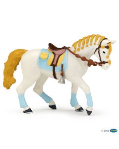 Papo Horses Blue trendy rider's horse 51545