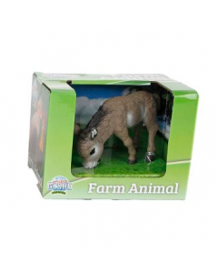 Kids Globe Farming Animal figure donkey 7-8cm 570448-2