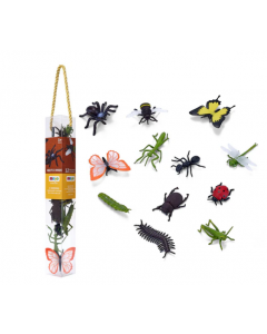 Mojo Wild Life mini insects and spiders 12st 380058