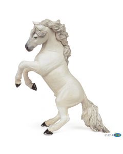 Papo Horses White reared up horse 51521