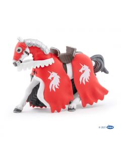 Papo History Horse of unicorn knight with spear 39781