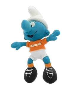 Pluche Voetbalsmurf Nederland - 20 cm 755299