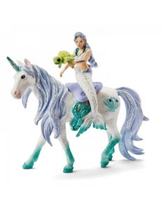 Schleich Bayala 42509 Vermeid riding on sea unicorn