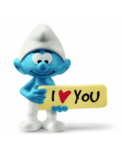 Schleich Smurfs 20823 Smurfs with sign