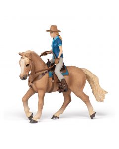 Papo Horses Cowgirl and her horse 51566